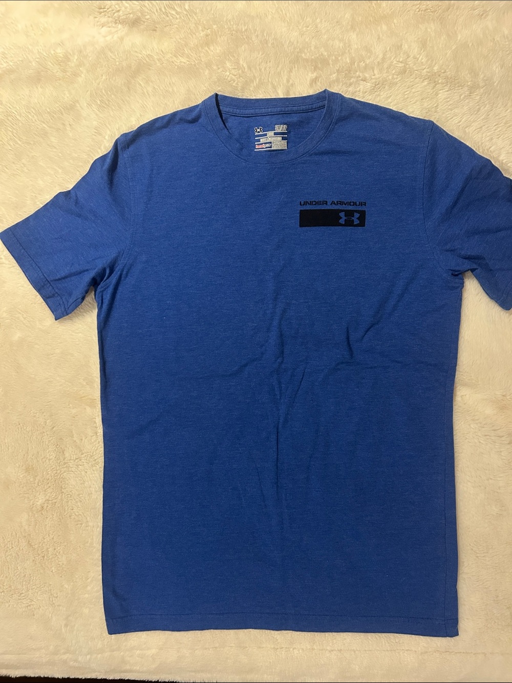 Under Armour Royal Blue Short Sleeve Crew Performance Tee